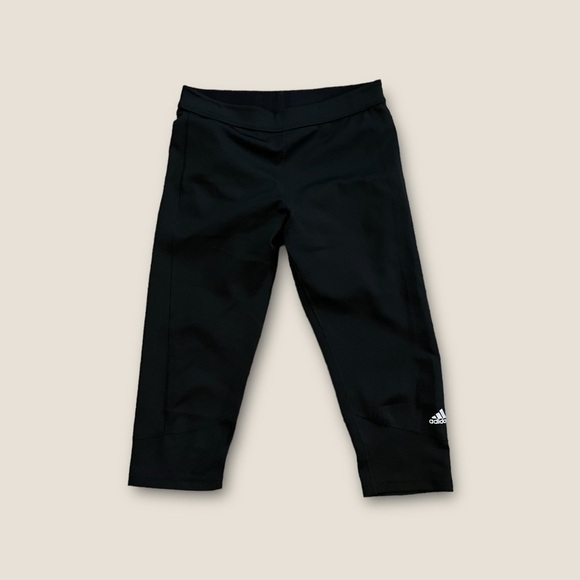Adidas Techfit Climalite Capri Leggings Black - Picture 1 of 7